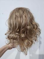 Blonde pruik ECHT HAAR, Handtassen en Accessoires, Uiterlijk | Haarverzorging, Ophalen of Verzenden, Zo goed als nieuw