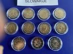 Pièces de 2 euro SLOVAQUIE (11 pièces), Enlèvement ou Envoi, Slovaquie, 2 euros, Monnaie en vrac