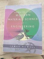 Modern Materials Science and Engineering James Newell, Gelezen, Ophalen of Verzenden