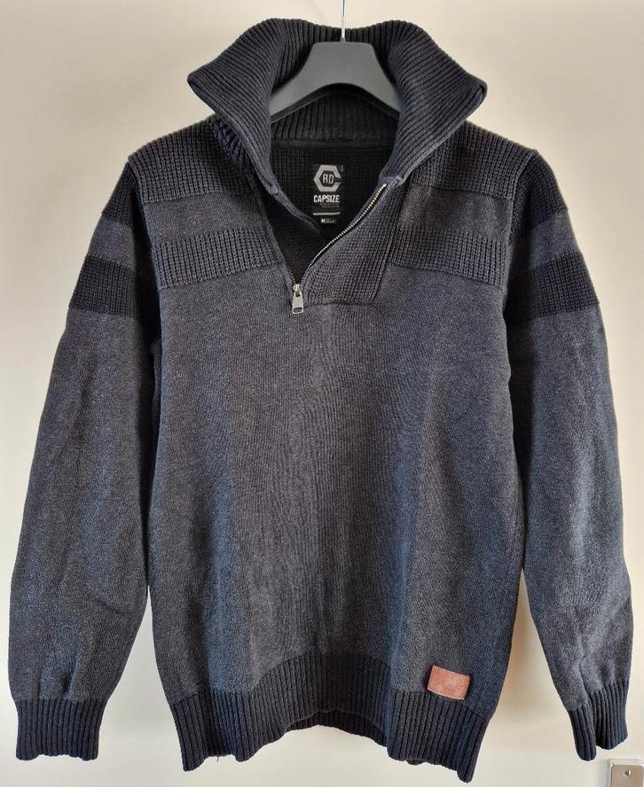 Capsize heren trui maat M grijs gemêleerd, Vêtements | Hommes, Pulls & Vestes, Comme neuf, Taille 48/50 (M), Gris, Enlèvement ou Envoi
