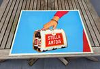 Stella Artois dubbelzijdige reclame, Verzamelen, Ophalen of Verzenden, Gebruikt, Reclamebord