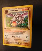 Pokémon kaart Aerodactyl – Fossil 1/62 – Holo 1ste edition), Hobby en Vrije tijd, Verzamelkaartspellen | Pokémon, Ophalen, Zo goed als nieuw