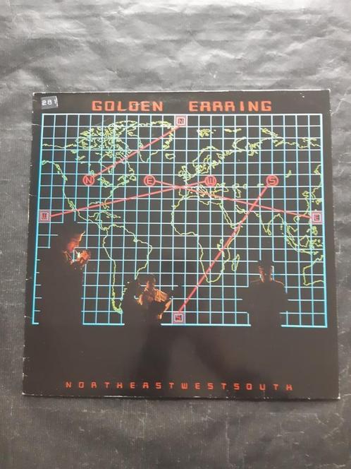 GOLDEN EARRING "N.E.W.S." rock LP (1984) IZGS, Cd's en Dvd's, Vinyl | Rock, Zo goed als nieuw, Poprock, 12 inch, Ophalen of Verzenden