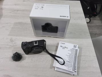 Canon V1 camera latest version upgraded after canon G7, Ophalen, Nieuw, Compact, Canon