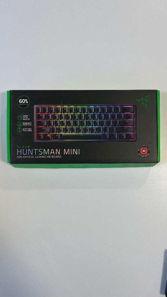 Razer Huntsman Mini Red Linear Switches (AZERTY FR), Computers en Software, Toetsenborden, Gebruikt, Azerty, Bedraad, Gaming toetsenbord
