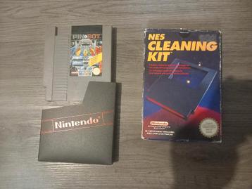 NES PINBOT & NES cleaning kit origineel 