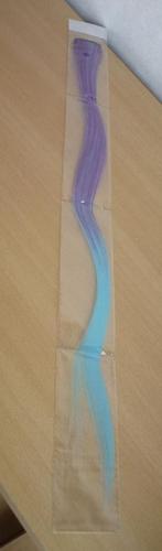 Hair extension haar extension paars blauw, Ophalen of Verzenden