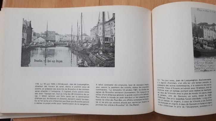 Ansichtkaarten uit het verleden, Brusselse benedenstad, Boeken, Geschiedenis | Stad en Regio, Gelezen, Ophalen of Verzenden
