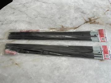 2 sets tentstokken boogstokken dia 11mm 90cm fiberglas  beschikbaar voor biedingen