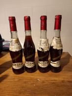 4 flessen chateau blikje 1983, Ophalen of Verzenden, Zo goed als nieuw