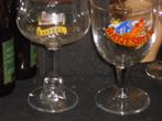 Bierglazen.Elckerlijc.La Trappe.La Chouffe.Oud Beersel.D 63, Verzamelen, Biermerken, Glas of Glazen, Ophalen of Verzenden, Zo goed als nieuw