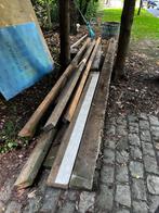 Houten gordingen, Doe-het-zelf en Bouw, Ophalen, Gebruikt, Balk, 50 mm of meer