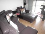 salon leder, Huis en Inrichting, Zetels | Complete zithoeken, Ophalen, Gebruikt, Hout