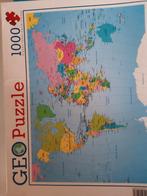 géopuzzels - carte du monde et de l'Europe, Comme neuf, Enlèvement ou Envoi