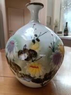Chinese siervaas: kleurrijke waterlelies, Antiquités & Art, Antiquités | Vases, Enlèvement