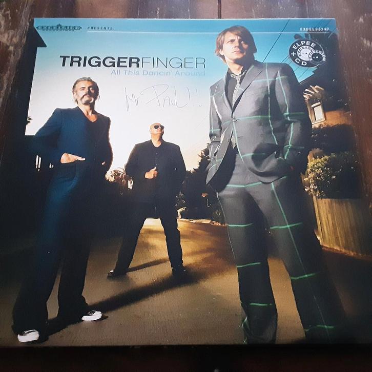 Triggerfinger All This Dancin' Around Signed by all members, CD & DVD, Vinyles | Rock, Comme neuf, Alternatif, 12 pouces, Envoi