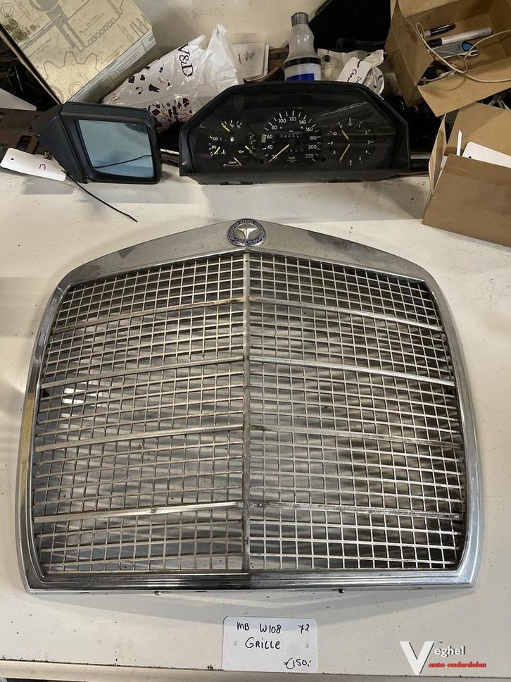 Mercedes W108 1972 Grille, Auto-onderdelen, Overige Auto-onderdelen, Gebruikt, Ophalen