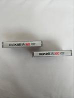 Maxell UL 60 cassettes, Cd's en Dvd's, Cassettebandjes, Ophalen of Verzenden, Gebruikt