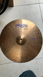 Vintage paiste 400 crash/ride, Ophalen of Verzenden, Gebruikt