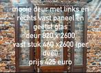 oude houte binnendeur met zijwanden, Doe-het-zelf en Bouw, Deuren en Vliegenramen, Ophalen, Binnendeur