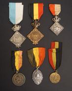 IK ZOEK Belgische brandweer eretekens, medailles, Verzamelen, Ophalen of Verzenden, Gebruikt