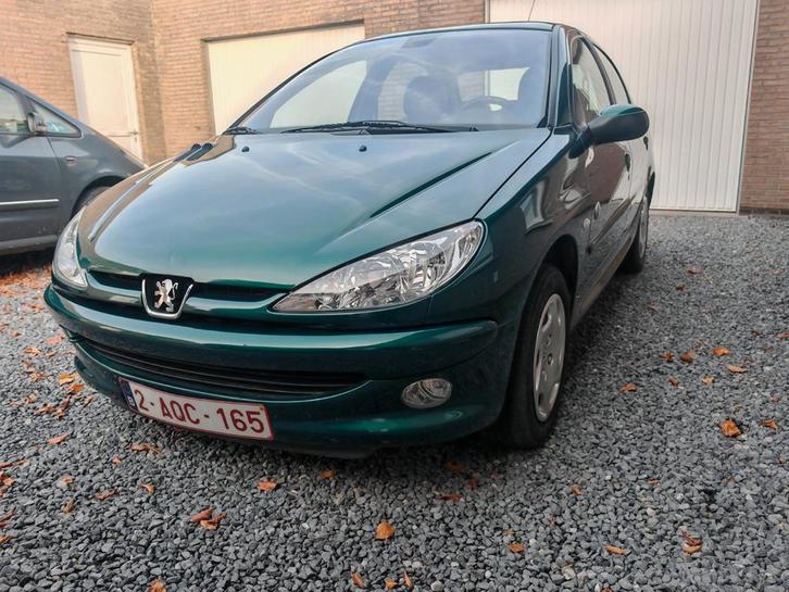 Peugeot 206 - 1.4benz - Leder / Airco - 100 000km, Auto's, Peugeot, Particulier, Leder, Ophalen