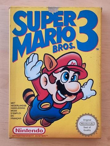 Super Mario Bros. 3 CIB // Nintendo // Bandai 1991 beschikbaar voor biedingen