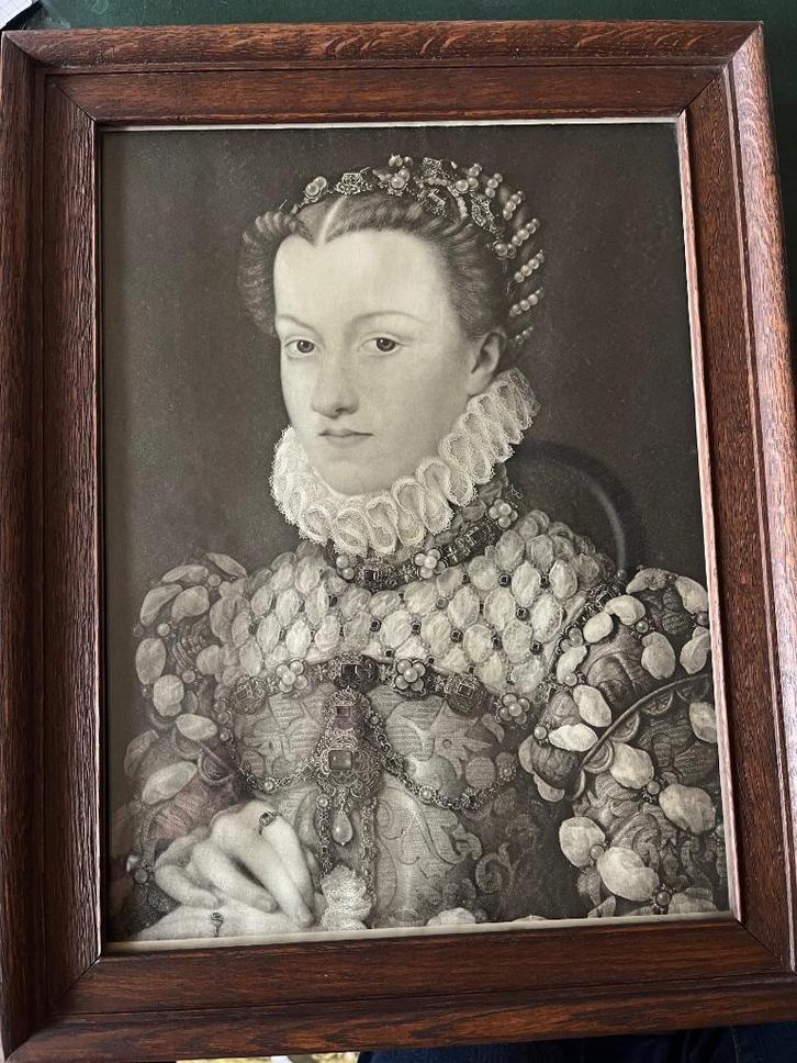 Reproduction Elisabeth d'Autriche, Antiek en Kunst, Kunst | Etsen en Gravures, Ophalen of Verzenden