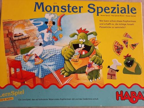 Monster speciaal Haba, Hobby & Loisirs créatifs, Jeux de société | Jeux de plateau, Comme neuf, 1 ou 2 joueurs, Trois ou quatre joueurs