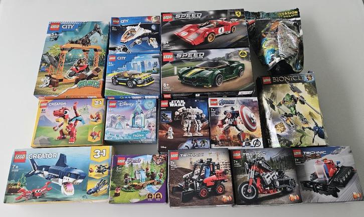 16 Lego doosjes (ongeopend ), Kinderen en Baby's, Speelgoed | Duplo en Lego, Lego, Ophalen of Verzenden