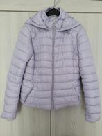 Lila winter donsjas met kap - Zara - maat 40-42, Maat 38/40 (M), Zara, Paars, Ophalen of Verzenden