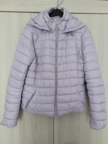 Lila winter donsjas met kap - Zara - maat 40-42 beschikbaar voor biedingen