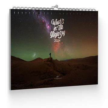 Qu'y a-t-il dans le ciel nocturne Calendrier photo 2024