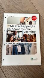 Maatschappelijke en economische vorming concreet Pelckmans, Boeken, Studieboeken en Cursussen, Ophalen of Verzenden, Nieuw