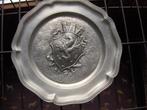 Assiette en étain pur., Antiquités & Art, Enlèvement ou Envoi