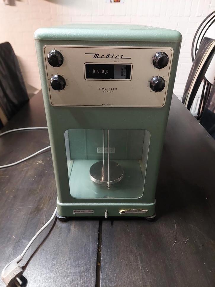 Mettler B5 analytische balans - precisie weeginstrument, Antiek en Kunst, Antiek | Gereedschap en Instrumenten, Ophalen of Verzenden