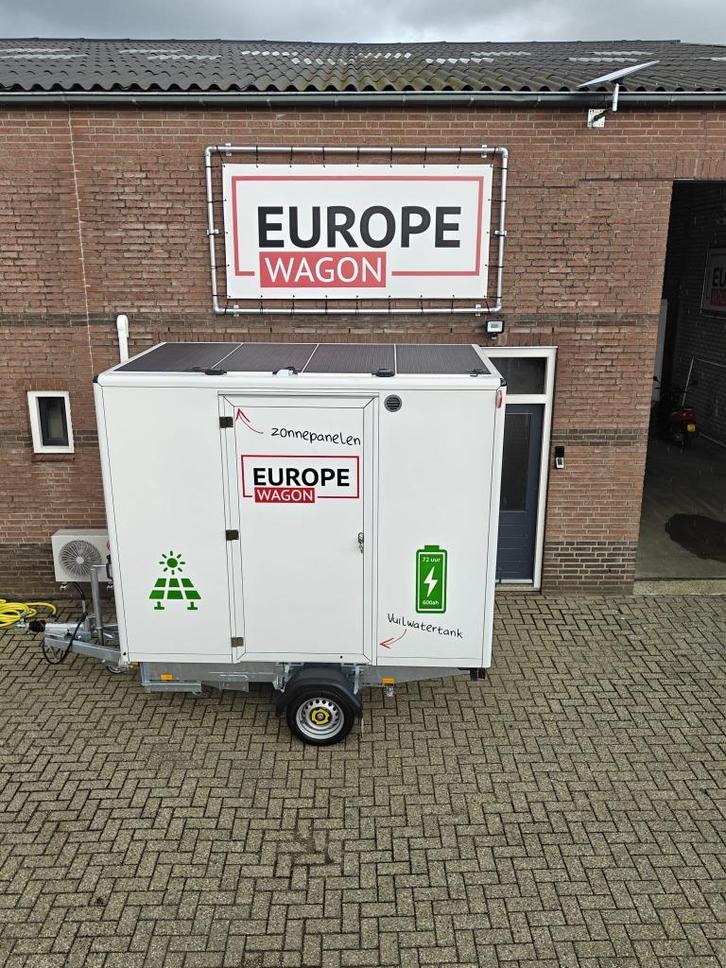 GLOBALV ACUUM zelfvoorzienende toiletwagen UNIEK, Auto diversen, Aanhangers en Bagagewagens, Nieuw, Ophalen