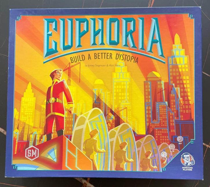 Euphoria, Hobby en Vrije tijd, Gezelschapsspellen | Bordspellen, Gebruikt, Een of twee spelers, Drie of vier spelers, Vijf spelers of meer
