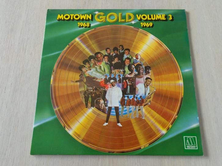 Various – Motown Gold Volume 3 / 1968 - 1969, Cd's en Dvd's, Vinyl | R&B en Soul, Zo goed als nieuw, R&B, 1960 tot 1980, 12 inch