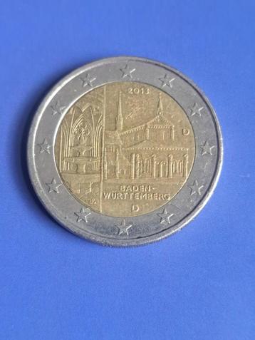 2013 D Duitslande 2 euro Baden-Württemberg München beschikbaar voor biedingen