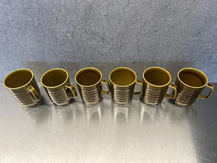 Vintage Boch koffiekopjes, Antiek en Kunst, Antiek | Servies los, Ophalen of Verzenden