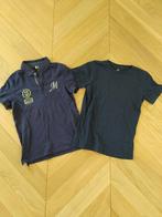 Lot de 2 Tshirts bleu marine taille 10 ans, Enlèvement, Utilisé, Garçon, Autres types