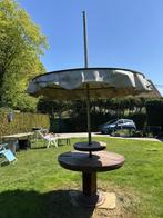 tuin- of terras tafel, Ophalen, Gebruikt, Rond, Hout