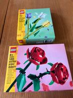 LEGO 40460 + 40461 rozen en tulpen, Comme neuf, Ensemble complet, Enlèvement, Lego