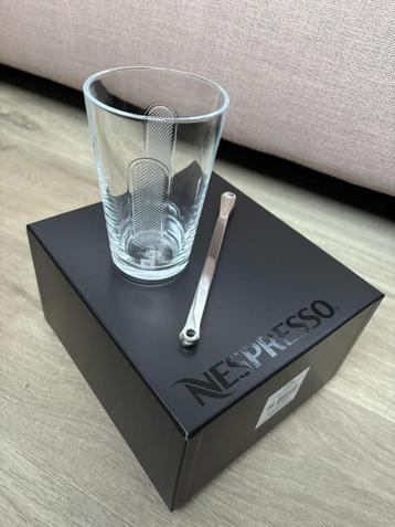 Nespresso set 4x VIEW glazen Recipe A&P Cahen design beschikbaar voor biedingen