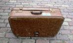 Belle grande valise de voyage antique - 66x44x18, Envoi