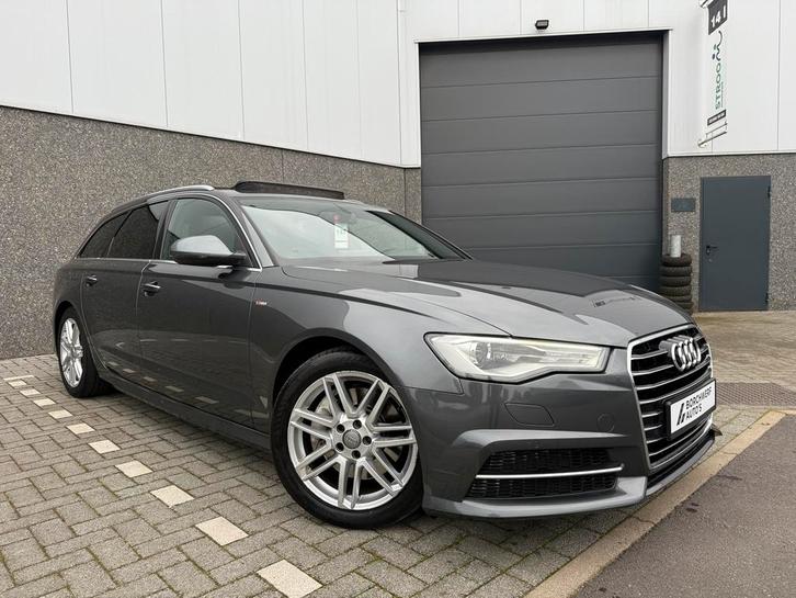 Audi A6 Avant S-Line 2.0 TFSI Automaat Pano Full Options, Auto's, Audi, Bedrijf, Te koop, A6, Benzine, Euro 6, Automaat, Ophalen