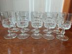 10 mooi versierde borrelglazen, Ophalen of Verzenden, Zo goed als nieuw