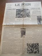 Journal original : Le soir 7 septembre 1944 ; Louvain, Enlèvement ou Envoi
