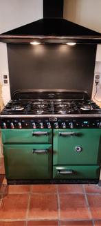 Piano de cuisson Falcon Elan 110 + hotte, Maison & Meubles, Comme neuf, Vert, 100 à 150 cm, Enlèvement